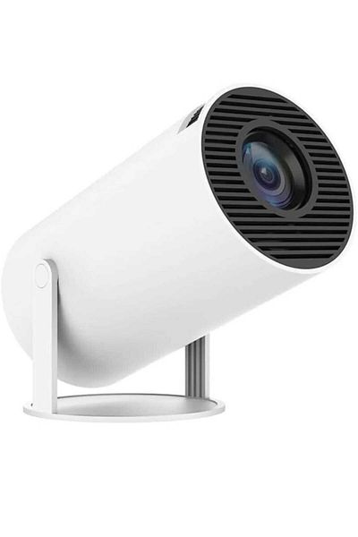 Generic Smart Mini Projector 4K Support, 180° Rotating Screen, Bluetooth 5.0, HDMI USB, Home Theater