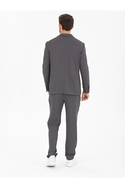 FASHİON PLAZA SPOR İPLİ ERKEK TAKIM ELBİSE SLİM FİT YAZLIK FULL LİKRALI