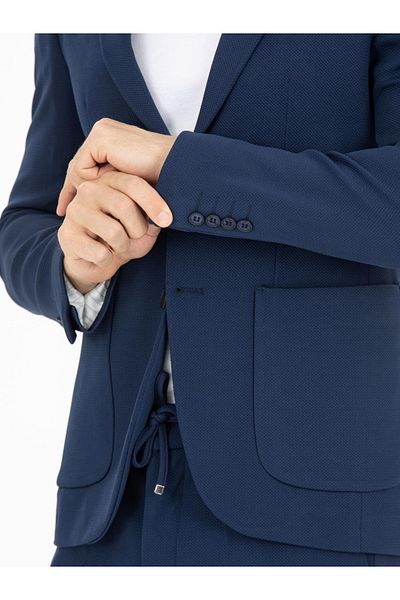 FASHİON PLAZA Sports Stringed Men's Suit Slim Fit Summer Full Lycra