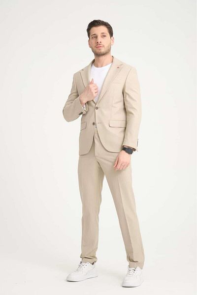 FASHİON PLAZA Men Suit Slim Fit Top Size Lilra
