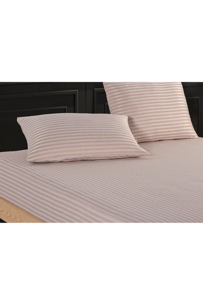 LUYASHOP Cotton Satin Single Bed Sheet Set with Pillow