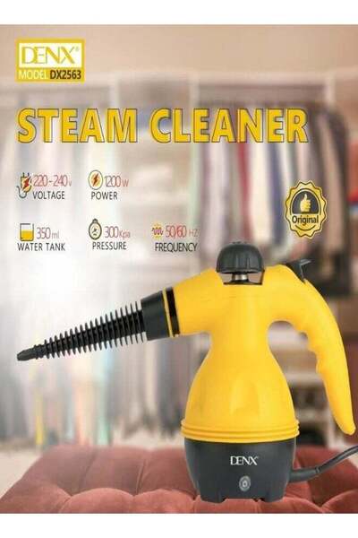 Denx High Pressure Steam Cleaner, Portable Mini Steam Cleaner for Kitchen and Home Multi-color