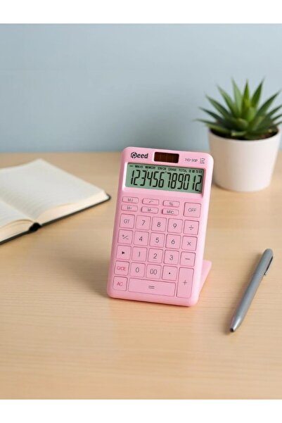 Need ND-30P Pastel Pembe Hesap Makinesi 12 Haneli