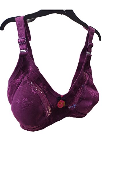 Liza حمالة صدر كبيرة الحجم مزينة بالدانتيل - بأشرطة قابلة للتعديل وحزام عريض
