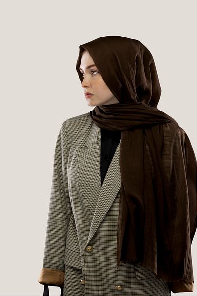 Pamuk Shawl Bitter Coffee