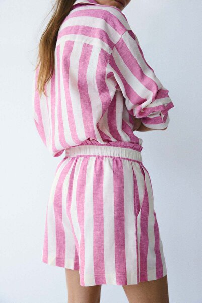 H&M Linen-blend shorts