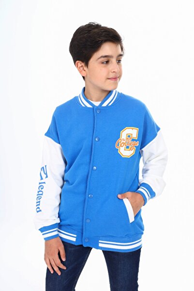 Toontoy Boy's Printed College Cardigan