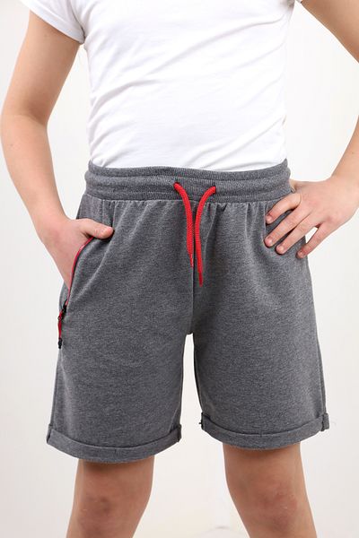 Toontoy Boy - Embroidered Tnty Sport Shorts with Back Pocket Detail