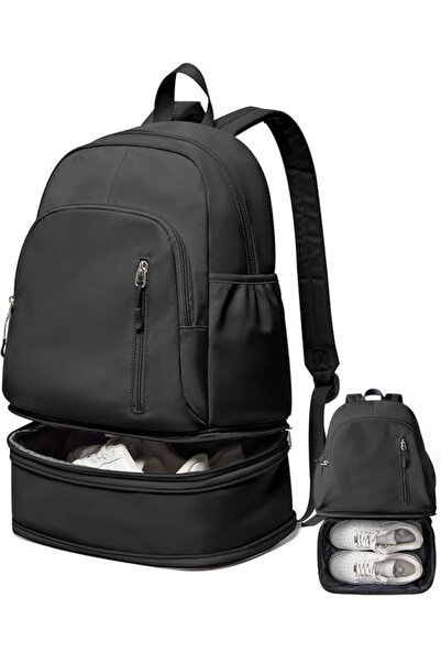 woys Profesyonel Spor Sırt Çantası - Ayakkabı Bölmeli , Laptop Bölmeli , Su G...