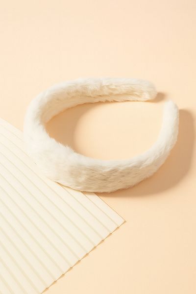PREGIO Women's 3 cm Plush Soft Fabric Crown