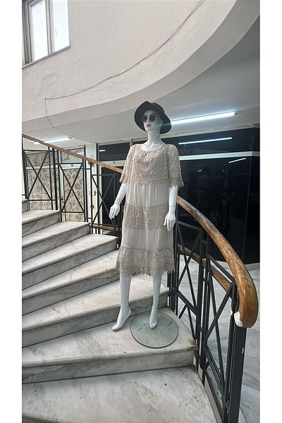 EREN STYLE ROCHIE ITALIAN SUNSHINE DANTELA CU DETALURI DE MĂTASE