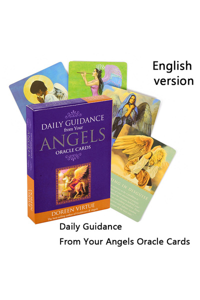 Choice 03 Angel Answers Oracle Cards Leisure Party Table Game High Quality Fortune-telling Work Life Prophe