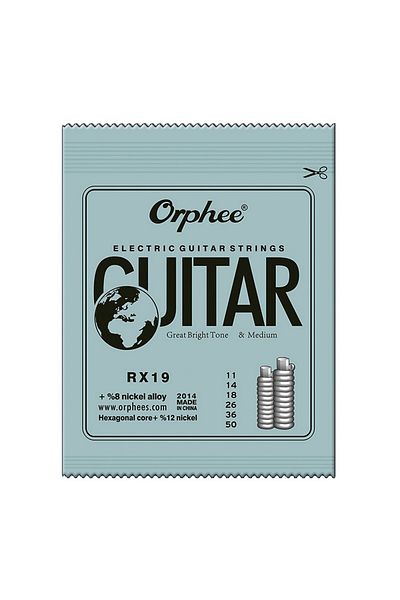 Choice Rx19 Orphee Electric Guitar Strings Set Rx Series Hexagonal Carbon Steel 6 String For Electric Guita