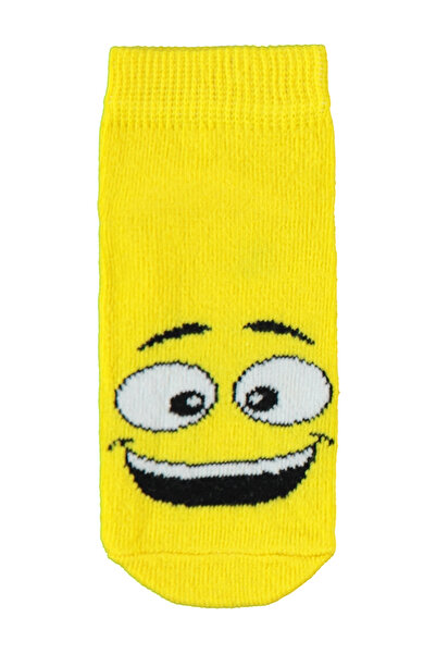 Civil Boys Boy's 3-Piece Booties Socks 2-12 Years Yellow