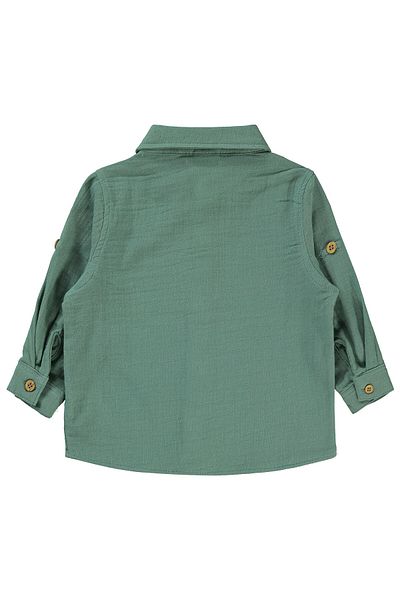 Civil Baby Baby Boy Shirt 6-18 Months Aqua Green