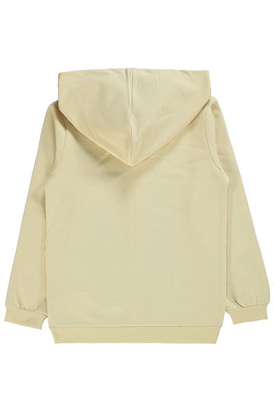 Civil Girls Yavuz Girl's Cardigan, Blond Tree 6-9 Years