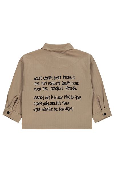 Civil Boys Boy 2-5 Years Old Gaze Mink Shirt