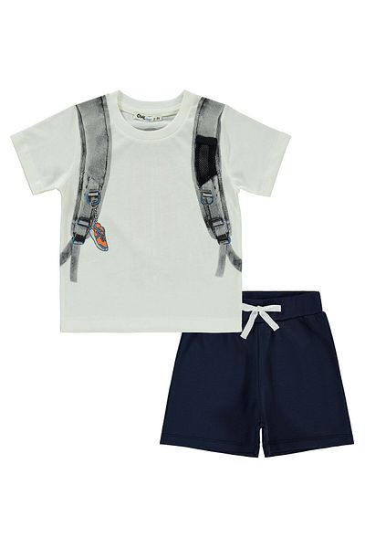 Civil Boys 2-5 Years Old Boy Suit Ecru
