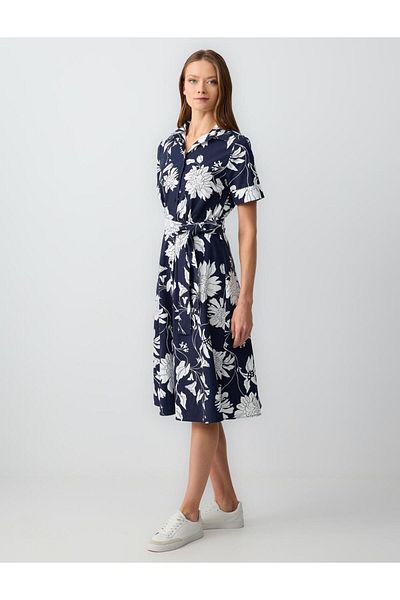 Jimmy Key Dark Blue Dress