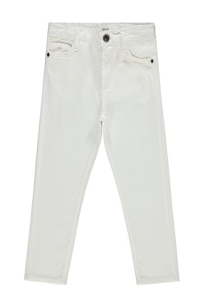Civil Boys Boy's Trousers 10-13 Years White