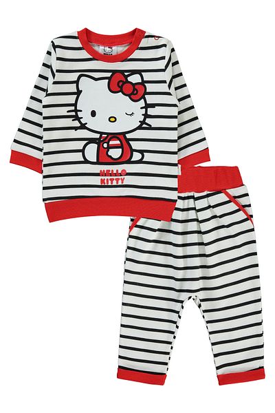 Hello Kitty 6-18 Months Baby Girl Black Suit Set