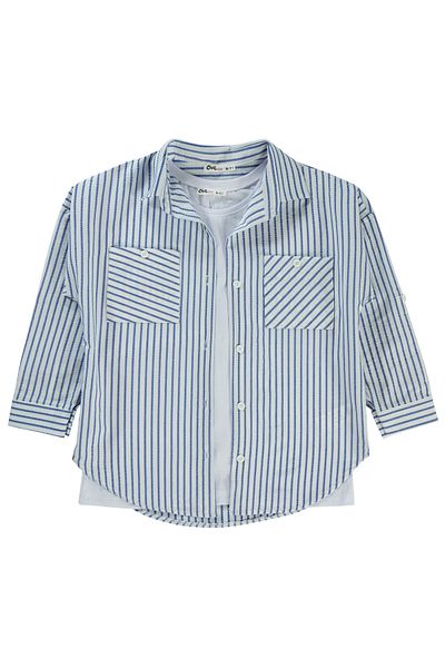 Civil Girls Blue Shirt for Girls 10-13 Years