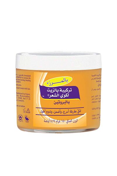 PALMER'S كريم شعر بتركيبة زيت الضغط مع البروتين - ١٥٠ غرام | عناية بتنعيم الشعر