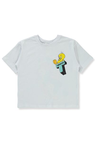 TWEETY White Girl's T-Shirt 6-9 Years