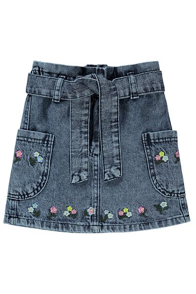 Civil Girls 2-5 Years Old Blue Girl's Denim Skirt