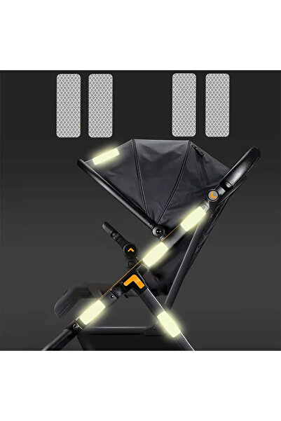 Choice 10 قطع بيضاء 10 قطع مضادة للماء ومضادة للتصادم في الليل رقعة عاكسة متع...