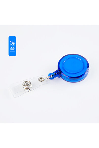 Choice مجموعة من 10 مشابك زرقاء قابلة للسحب لحمل بطاقات تعريف الممرضات، مزودة...