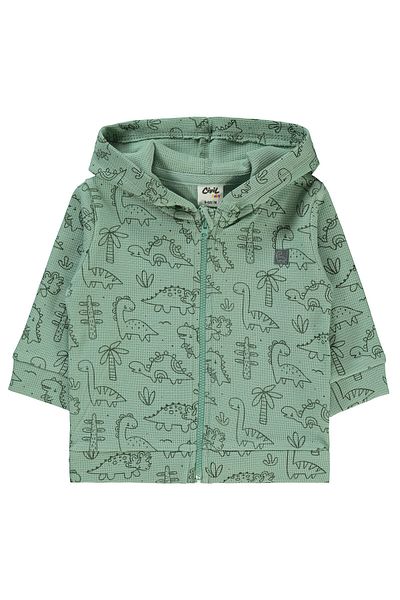 Civil Baby Baby Boy Cardigan 6-18 Months Soft Khaki