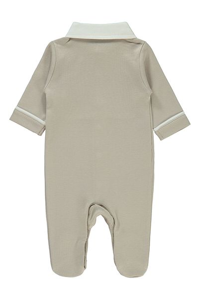 Pierre Cardin 0-3 Months Baby Girl Rompers Beige Colored Booties