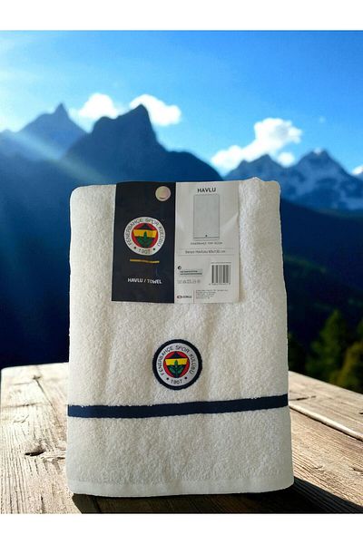 Fenerbahçe Licensed & Bandrolled Fan Bath Towel – 65X130 cm