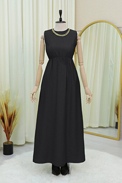 DPARİS Snap Detailed Jacket Hijab Dress