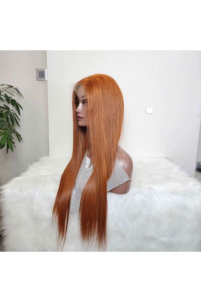 essentialneedsforall 30 Inches Human Hair Bone Straight Wig With 4 By 4 Front Lace