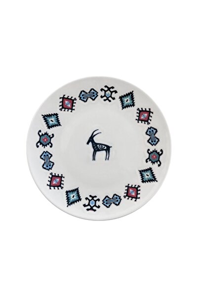 PORSER Porcelain Hitit Service Plate Set 26cm 6 Pieces Tvl6Srvprs1241