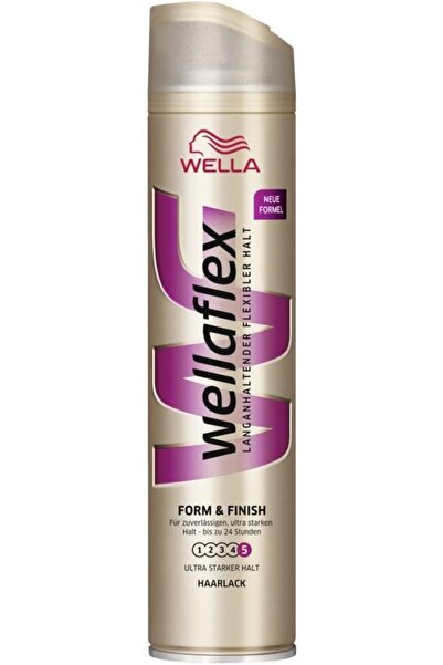 Wella Wellaflex Silk Finish & Hold Hairspray – Flexible & Lightweight Ultra S...