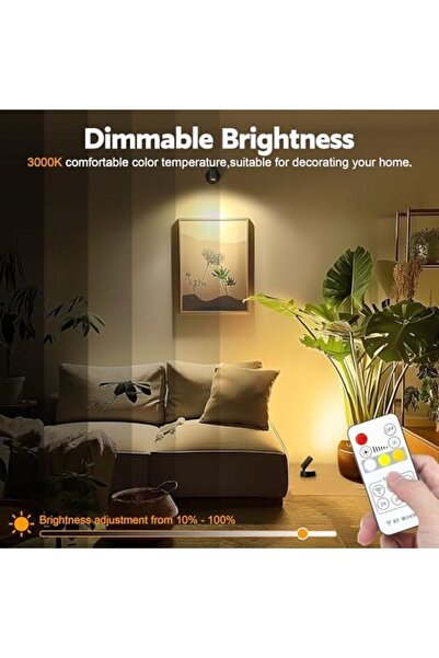 Generic Urtom Wireless LED Indoor Light with Remote Control, Dimmable Indoor Overhead Light.