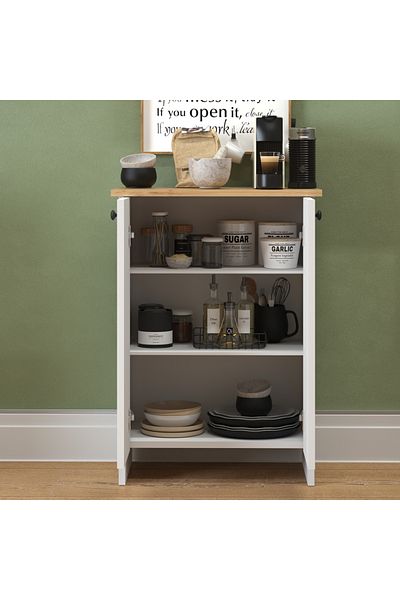 Monte Sehpa Sole Midi Coffee Corner Kitchen Multipurpose Cabinet