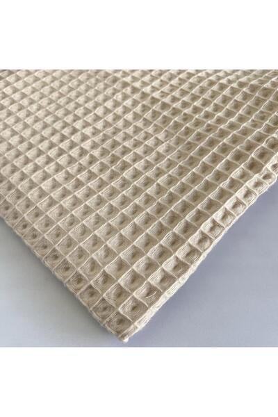 Kaf Kumaş Ύφασμα μπουρνούζι με μεγάλα καρό βάφλα |   Εύρος υφάσματος: 150 εκ. |   100% βαμβάκι |   Βω-05