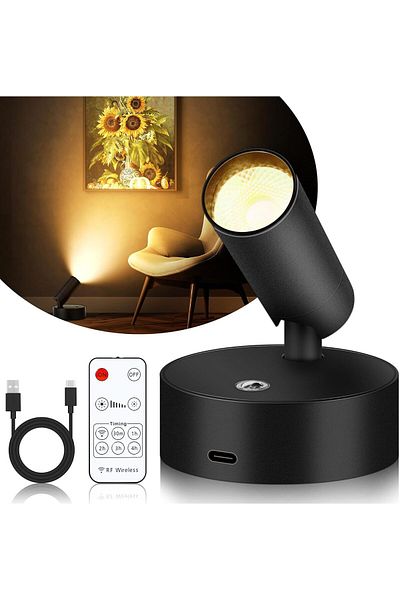 Generic Urtom Wireless LED Indoor Light with Remote Control, Dimmable Indoor Overhead Light.