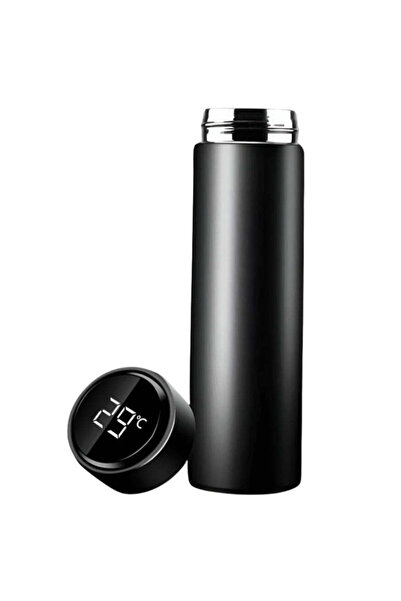 Floria Termos Digital Zilan - 500ml Inox, Rece 24h, Cald 18h, Sita Ceai, FLORIA - ZLN0804