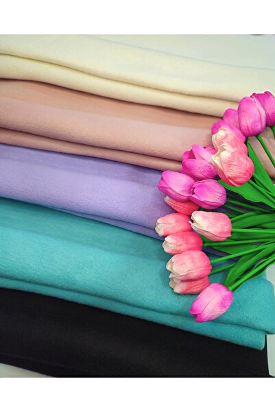 Kaf Kumaş 3 İplik Şardonlu Kumaş | Lila