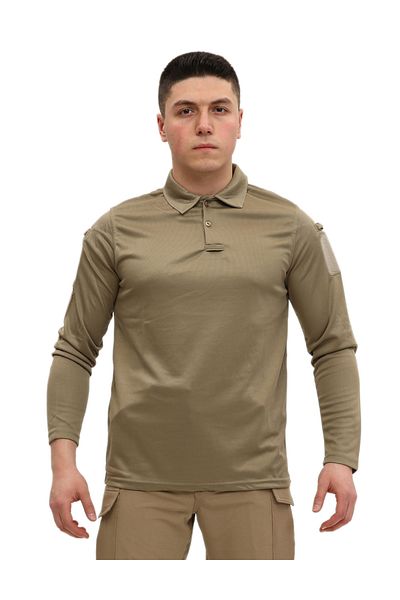 SINGLE SWORD Μακρυμάνικο μπλουζάκι Polo Neck - T-Shirt