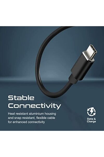 Promate موزع USB-C متعدد المنافذ، محول OTG خفيف الوزن 4 في 1، LiteHub-4-أسود