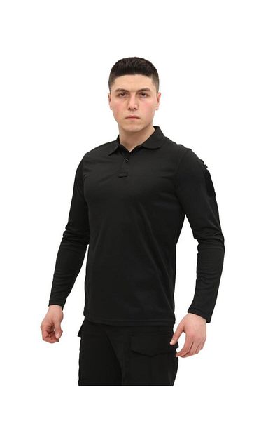 SINGLE SWORD Μακρυμάνικο μπλουζάκι Polo Neck - T-Shirt