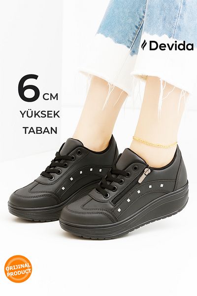 Devida Rana Series 6 Cm High Sole Women's Sneakers