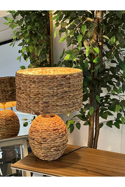 Apliqa Porto Rattan Hasır Abajur