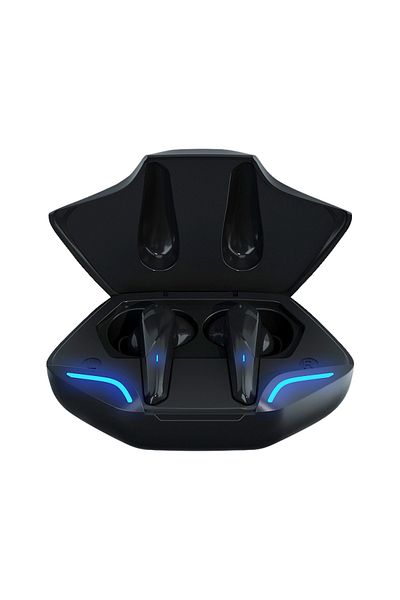 OEM Casti Wireless Earbuds, Bluetooth 5.2 Edr, In Ear, Control Tactil Inteligent, Led Rgb, Negru